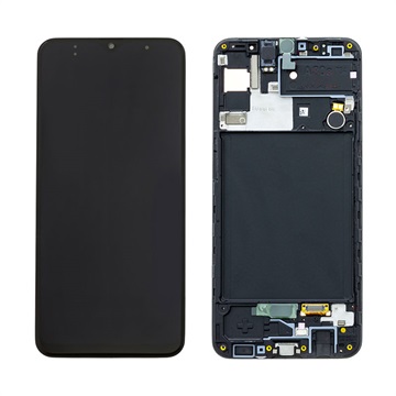 Samsung Galaxy A30s Front Cover & LCD Display GH82-21190A - Zwart