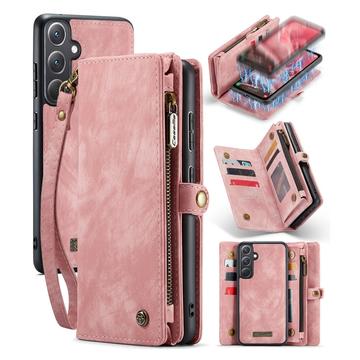 Samsung Galaxy A35 Caseme 008 2-in-1 Multifunctional Wallet Case - Roze