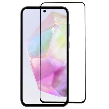 Samsung Galaxy A35 Full Cover Glazen Screenprotector - Zwarte Rand