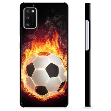 Samsung Galaxy A41 Beschermhoes - Voetbal Vlam