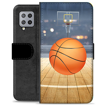 Samsung Galaxy A42 5G Premium Wallet Case - Basketbal