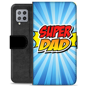 Samsung Galaxy A42 5G Premium Portemonnee Hoesje - Super Dad