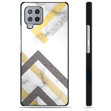 Samsung Galaxy A42 5G Beschermhoes - Abstract Marmer