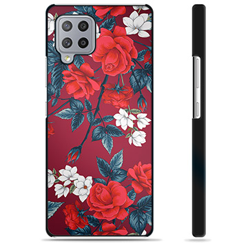 Samsung Galaxy A42 5G Beschermhoes - Vintage Bloemen