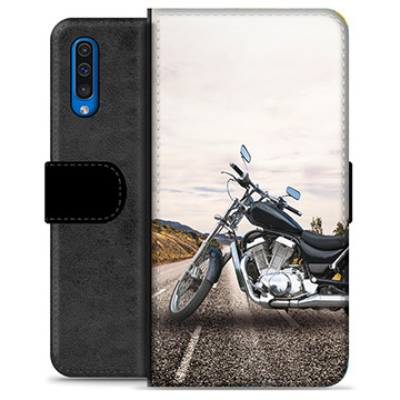 Samsung Galaxy A50 Premium Wallet Case - Motor