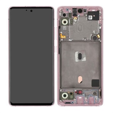 Samsung Galaxy A51 5G Front Cover & LCD Display GH82-23100C - Roze