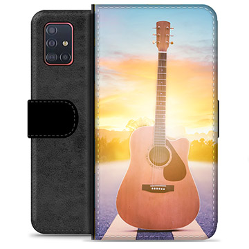 Samsung Galaxy A51 Premium Wallet Case - Gitaar