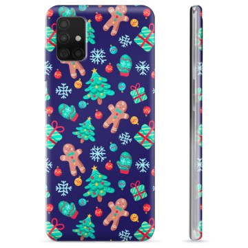 Samsung Galaxy A51 TPU Hoesje - Gingerbread Man