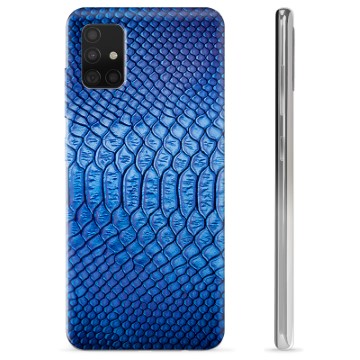 Samsung Galaxy A51 TPU Hoesje - Leder