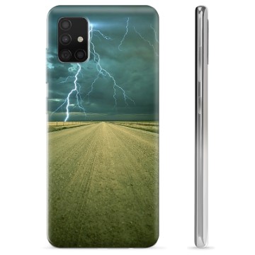 Samsung Galaxy A51 TPU Hoesje - Storm