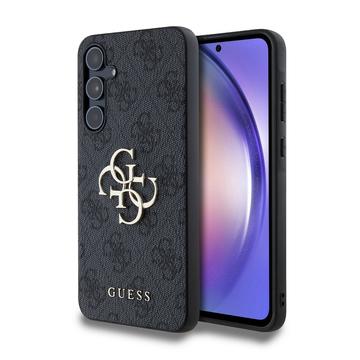 Guess 4G Metal Logo Back Case - Geschikt voor Samsung Galaxy A55 (A556) - Grijs