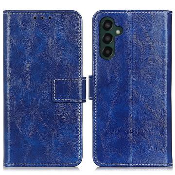 Samsung Galaxy A55 Wallet Case met Magnetische Sluiting - Blauw