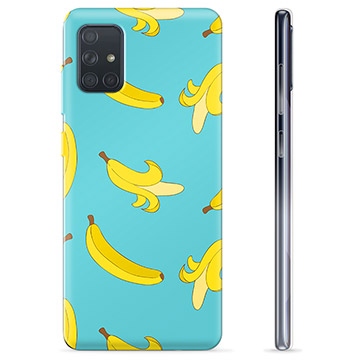 Samsung Galaxy A71 TPU Hoesje - Bananen