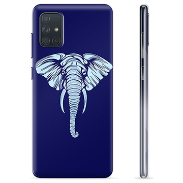 Samsung Galaxy A71 TPU Hoesje - Olifant