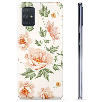 Samsung Galaxy A71 TPU Hoesje - Bloemen