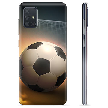 Samsung Galaxy A71 TPU Hoesje - Voetbal