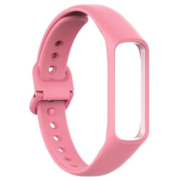 Samsung Galaxy Fit 2 Vervangende Siliconen Band met GeÃ¯ntegreerd Frame - Roze