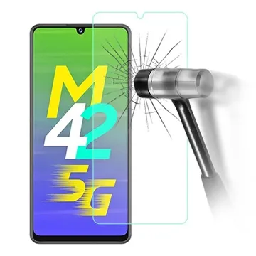 Samsung Galaxy M42 5G Screenprotector van Gehard Glas - 9H, 0.3mm