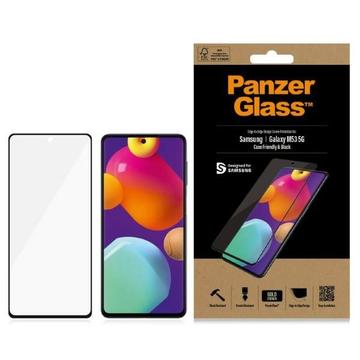 Samsung Galaxy M53 PanzerGlass Case Friendly Screenprotector - Zwarte Rand