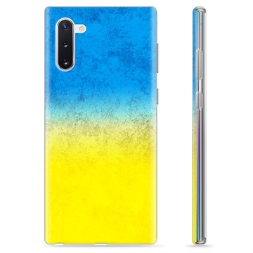 Samsung Galaxy Note10 TPU Hoesje OekraÃ¯ense Vlag - Two Tone