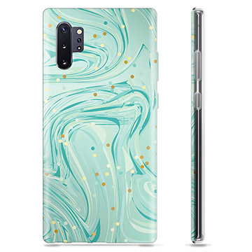 Samsung Galaxy Note10+ TPU Hoesje - Groen Mint