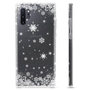 Samsung Galaxy Note10+ TPU Hoesje - Sneeuwvlokken