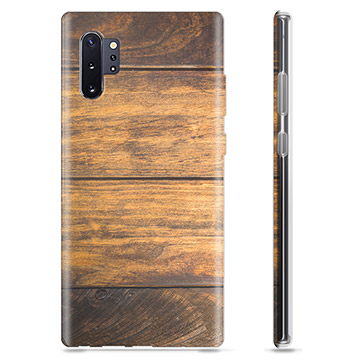 Samsung Galaxy Note10+ TPU Hoesje - Hout