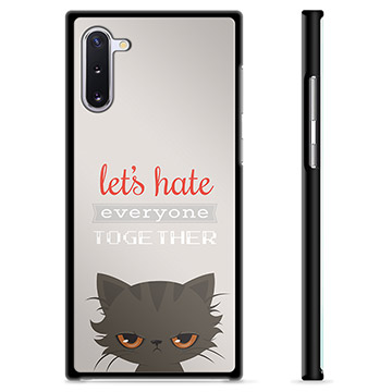 Samsung Galaxy Note10 beschermhoes - Angry Cat