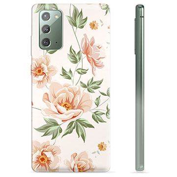 Samsung Galaxy Note20 TPU Hoesje - Bloemen