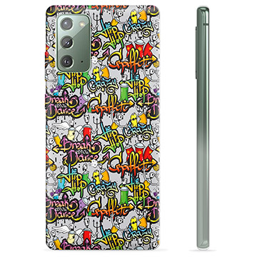 Samsung Galaxy Note20 TPU Hoesje - Graffiti