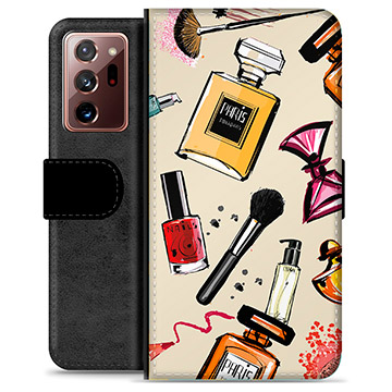 Samsung Galaxy Note20 Ultra Premium Portemonnee Hoesje - Make-up