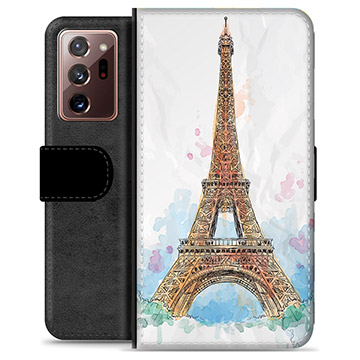 Samsung Galaxy Note20 Ultra Premium Portemonnee Hoesje - Parijs