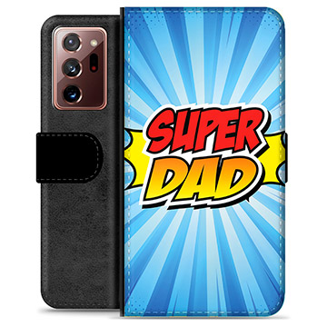 Samsung Galaxy Note20 Ultra Premium Portemonnee Hoesje - Super Dad