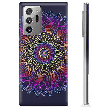 Samsung Galaxy Note20 Ultra TPU Hoesje - Kleurrijke Mandala