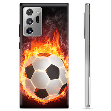 Samsung Galaxy Note20 Ultra TPU Hoesje - Voetbalvlam