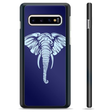 Samsung Galaxy S10+ Beschermhoes - Olifant