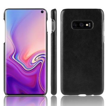 Samsung Galaxy S10e Gecoate Plastic Hoesje - Zwart