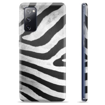 Samsung Galaxy S20 FE TPU Hoesje - Zebra