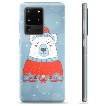 Samsung Galaxy S20 Ultra TPU Hoesje - Kerstbeer