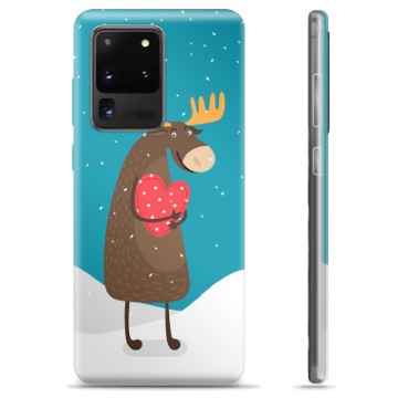 Samsung Galaxy S20 Ultra TPU Hoesje - Schattige eland