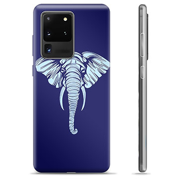 Samsung Galaxy S20 Ultra TPU Hoesje - Olifant