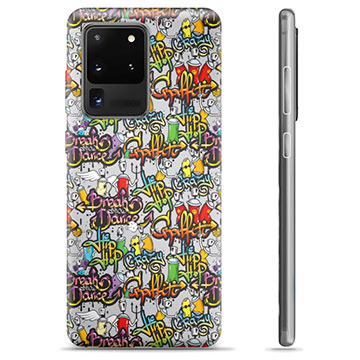 Samsung Galaxy S20 Ultra TPU Hoesje - Graffiti