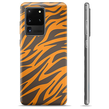 Samsung Galaxy S20 Ultra TPU Hoesje - Tijger