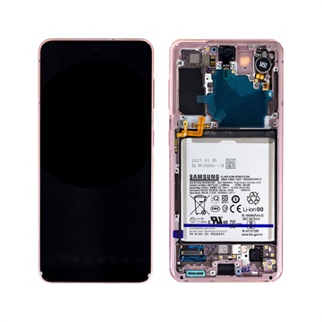 Samsung Galaxy S21 5G LCD Display (Service pack) GH82-24718D - Roze