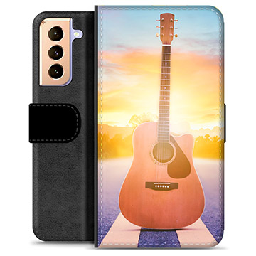 Samsung Galaxy S21+ 5G Premium Wallet Case - Gitaar