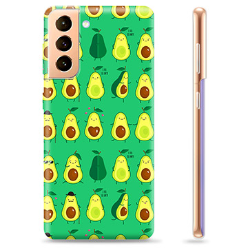 Samsung Galaxy S21+ 5G TPU Hoesje - Avocado Patroon