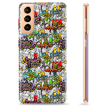 Samsung Galaxy S21+ 5G TPU Hoesje - Graffiti