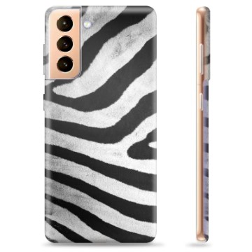 Samsung Galaxy S21+ 5G TPU Hoesje - Zebra