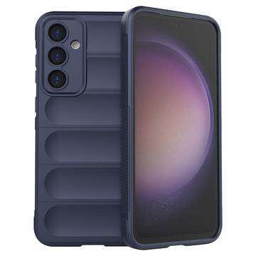 Samsung Galaxy S23 FE Rugged Series TPU Case - Donkerblauw