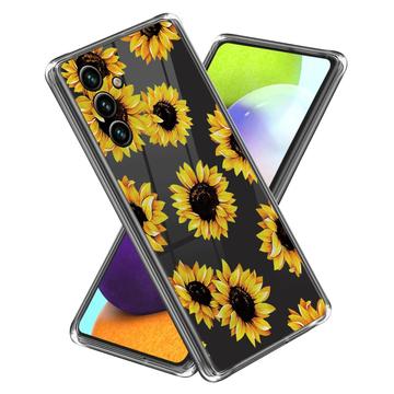 Samsung Galaxy S23 FE Stijlvolle Ultradunne TPU Hoesje - Zonnebloemen